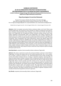 lesbian continuum as an alternative strategy in