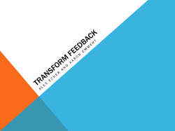 Transform Feedback