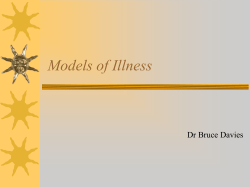Models of Illness