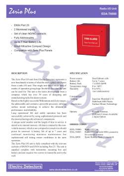 EDA-T6080 Radio I/O Unit