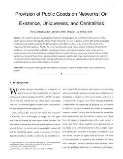 Provision of Public Goods on Networks: On Existence, Uniqueness