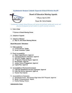 loydminster Roman Catholic Separate School Division No.89 Board