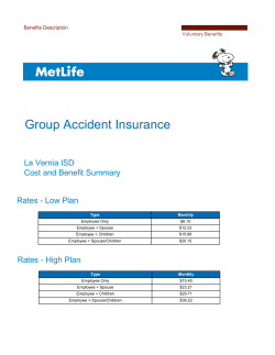 Group Accident Insurance