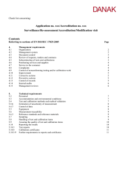 Checkliste vedr