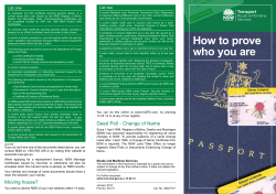 How to prove who you are