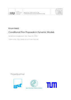 Conditional Prior Proposals in Dynamic Models