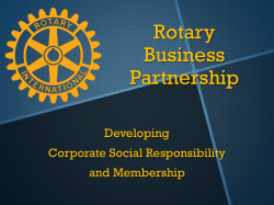 Rotary Business Partnership