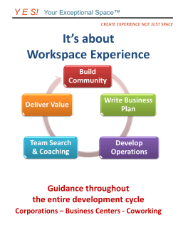 Ecosystem of Building Your Workspace