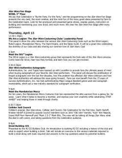 Star Wars Fan Stage - Star Wars Celebration