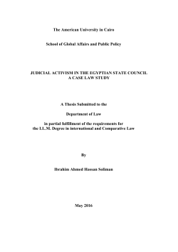 On the other hand, the second judgment Reda Mohamed Ali v