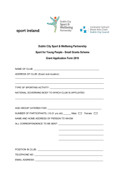 Small Grants Scheme Application Form 2016 doc