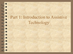 Assistive Technology