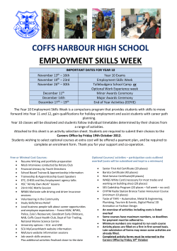 coffs harbour high school coffs harbour high school employment