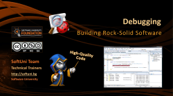 Debugging