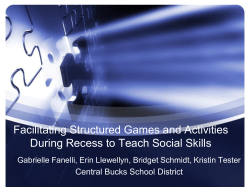 FacilitatedRecess2 - effectiveinclusionstrategies