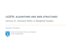 CS2010: Algorithms and Data Structures