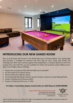 introducing our new games room