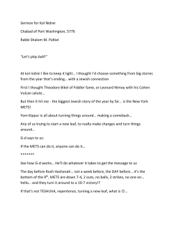 Let`s play ball! - Chabad of Port Washington