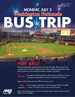PLAY BALL! - Navy MWR PAX River