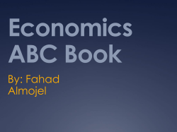 Economics ABC Book - fahad-a
