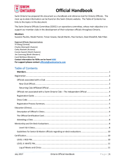 Official Handbook