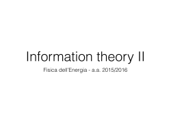 09 - Information theory II.key