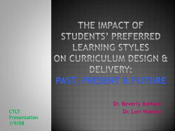 CTLT Presentation