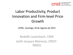 Estimation of Production Functions using Product Innovation