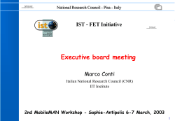 Executive board meeting