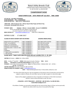 Natal Utility Breeds Club