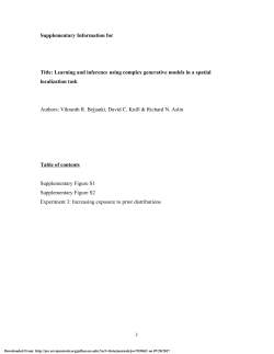 Learning and inference using complex generative