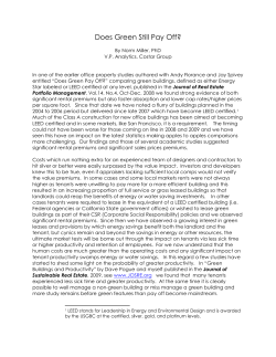 Does Green Still Pay Off