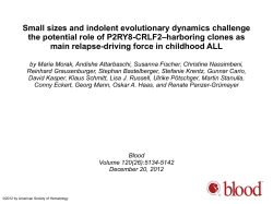 Powerpoint - Blood Journal