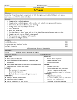S-Turns - ATP Flight School