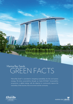 green facts - Marina Bay Sands