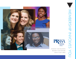 M EM B ERS H IP IN V O LV ES Y O U