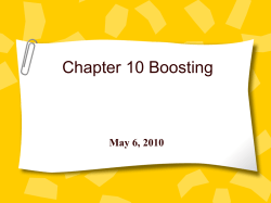Boosting Methods