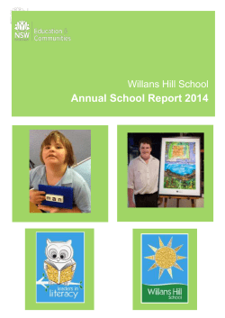 School planning and evaluation 2012&mdash;2014