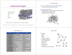 Undirected Graphs - Cs.princeton.edu