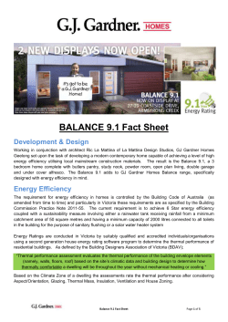 balance 9.1 - home sustainability
