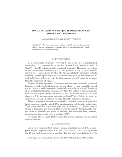 Dividing and weak quasi-dimensions in arbitrary theories