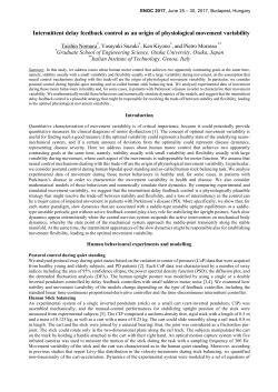 Intermittent delay feedback control as an origin of