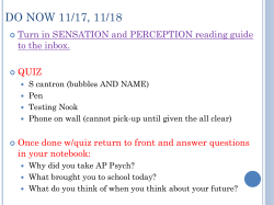 Theories of Motivation