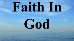 Faith In God - Shelbyville Sermons