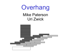 Mike Paterson Uri Zwick