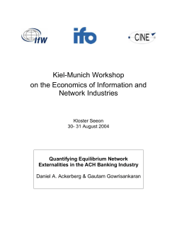 Quantifying Equilibrium Network Externalities
