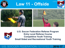 Law 11 - Offside