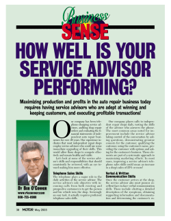 Maximizing production and profits in the auto repair business