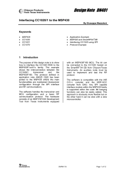Design Note DN401 - Texas Instruments