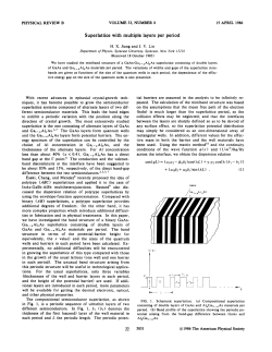 Superlattice with multiple layers per period